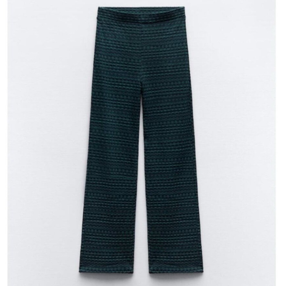 knit zara pants